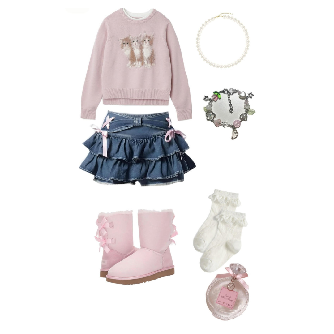 Conjunto Rosa Niña