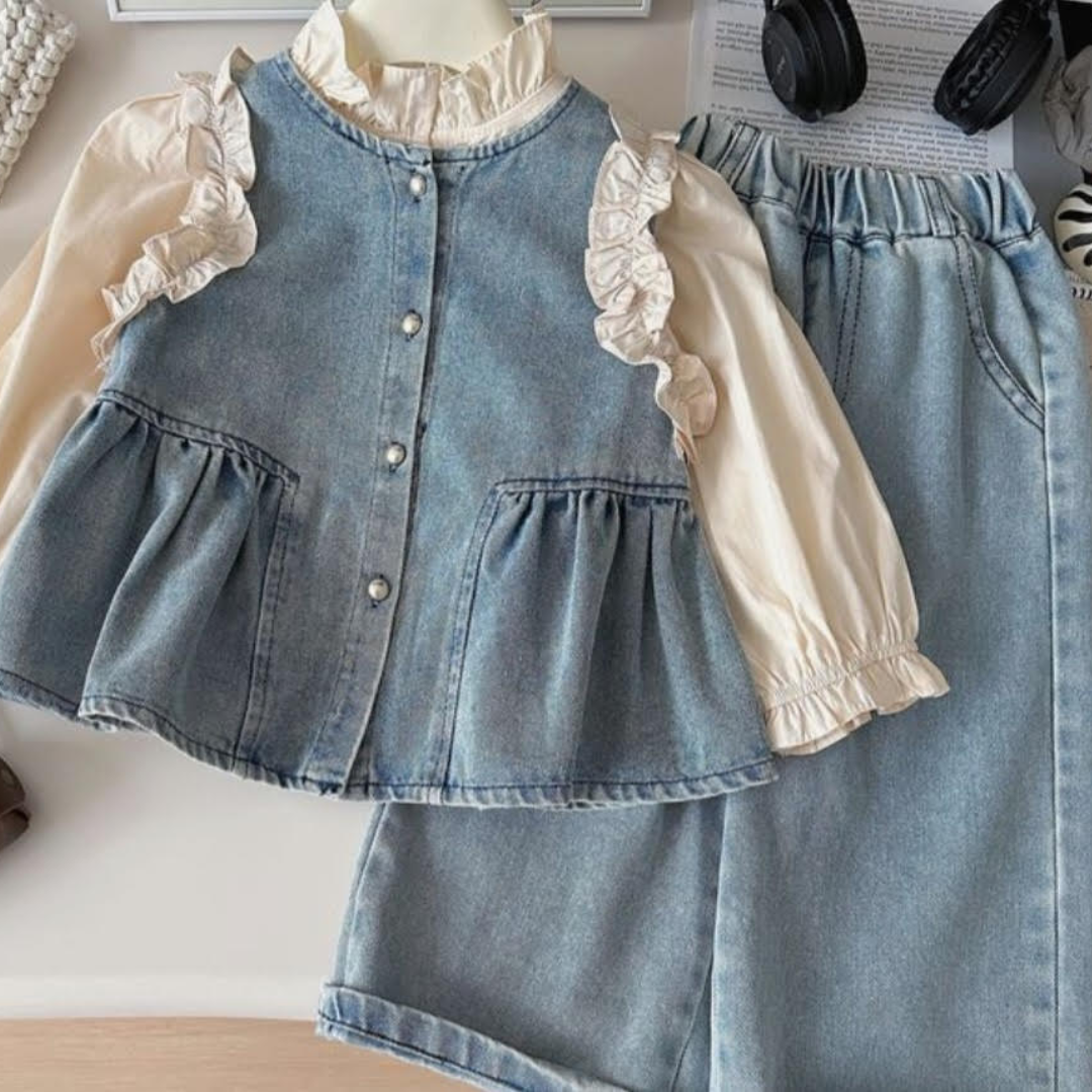 Conjunto Denim Niña