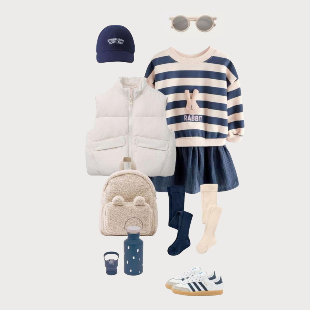 Conjunto Azul para Niña